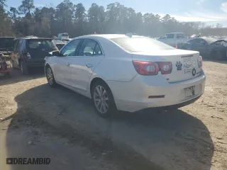 2015 Chevrolet Malibu LTZ with VIN 1G11F5SL5FF265485, listed as a Copart auction lot 46677085 with 98,088 mi miles and Salvage Title. Bid and sale history available at carsss.com. Image 2.