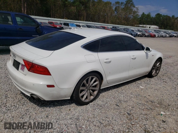 2012 Audi A7 3.0 Premium Plus with VIN WAUSGAFC9CN009179, listed as a Copart auction lot 73764784 with 143,926 mi miles and Salvage Title. Bid and sale history available at carsss.com. Image 3.