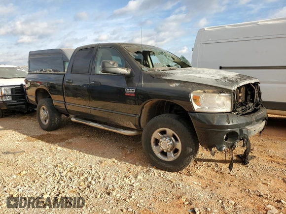2009 Dodge Ram 2500 SLT with VIN 3D7KS28T99G548073, listed as a Copart auction lot 78031934 with 0 mi miles and Salvage Title. Bid and sale history available at carsss.com. Image 4.