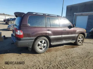 2003 Toyota Land Cruiser with VIN JTEHT05J732050460, listed as a Copart auction lot 47561955 with 292,895 mi miles and Clean Title. Bid and sale history available at carsss.com. Image 3.