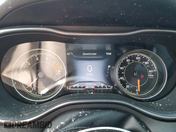 2021 Jeep Cherokee Limited с VIN 1C4PJMDX2MD126255, выставлен на аукционе Copart как лот 46519535 с пробегом 27 941 миль миль и На запчасти • Non repairable. История ставок и продаж доступна на DreamBid. Изображение 9.