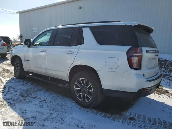 2021 Chevrolet Tahoe Z71 with VIN 1GNSKPKD7MR319478, listed as a Copart auction lot 44708925 with 0 mi miles and Salvage Title. Bid and sale history available at carsss.com. Image 2.