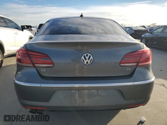 2017 Volkswagen CC 2.0T Sport with VIN WVWKP7AN7HE503983, listed as a Copart auction lot 81168123 with 82,847 mi miles. Bid and sale history available at carsss.com. Image 6.