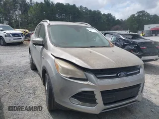2015 Ford Escape Titanium with VIN 1FMCU0J98FUA87044, listed as a IAAI auction lot 41952096 with 257,437 mi miles. Bid and sale history available at carsss.com. Image 13.