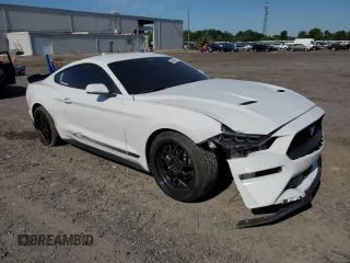 2022 Ford Mustang EcoBoost with VIN 1FA6P8TH1N5123408, listed as a Copart auction lot 57393675 with 31,259 mi miles and Salvage title. Bid and sale history available at DreamBid. Image 4.
