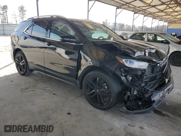 2020 Chevrolet Equinox LT with VIN 2GNAXLEX4L6189116, listed as a Copart auction lot 45707755 with 81,495 mi miles and Salvage Title. Bid and sale history available at carsss.com. Image 4.