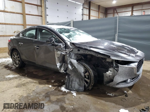 2021 Mazda 3 Premium with VIN JM1BPADL0M1319865, listed as a Copart auction lot 41917035 with 86,346 mi miles and Salvage title. Bid and sale history available at DreamBid. Image 4.