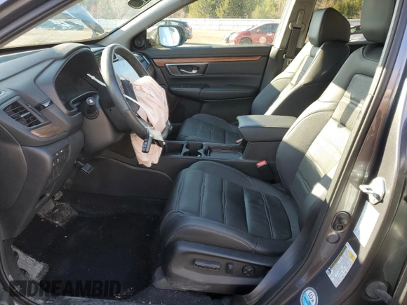 2022 Honda CR-V EX-L with VIN 2HKRW2H87NH226073, listed as a Copart auction lot 54881405 with 23,608 mi miles and Salvage title. Bid and sale history available at DreamBid. Image 7.