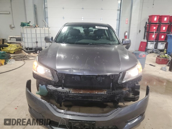 2013 Honda Accord Sdn EX-L with VIN 1HGCR2F84DA804623, listed as a Copart auction lot 53857715 with 291,696 mi miles and Salvage Title. Bid and sale history available at carsss.com. Image 5.