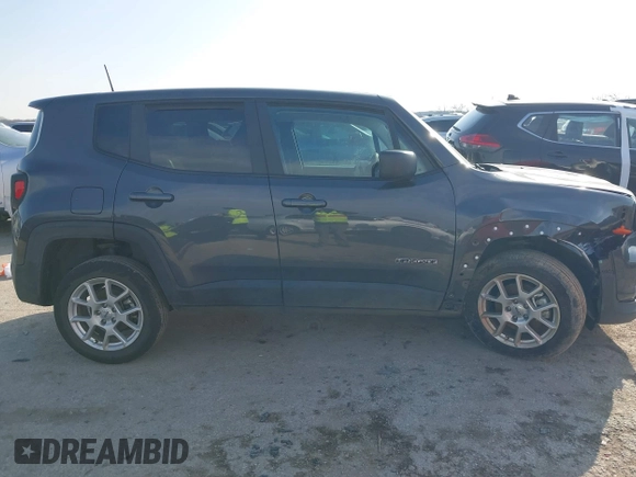 2023 Jeep Renegade Latitude with VIN ZACNJDB12PPP60061, listed as a IAAI auction lot 41578463 with 21,376 mi miles and . Bid and sale history available at DreamBid. Image 13.