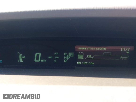 2011 Toyota Prius I with VIN JTDKN3DUXB5298300, listed as a IAAI auction lot 41988147 with 182,138 mi miles. Bid and sale history available at carsss.com. Image 7.