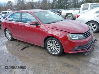 2016 Volkswagen Jetta Sedan 1.8T SEL with VIN 3VWL17AJ0GM259067, listed as a IAAI auction lot 41679713 with 158,496 mi miles. Bid and sale history available at carsss.com. Image 1.