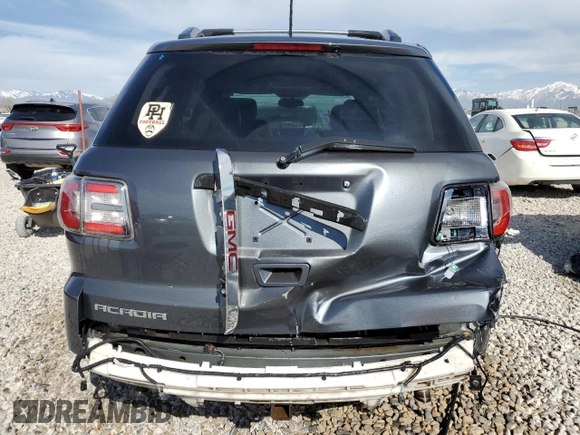 2013 GMC Acadia SLT with VIN 1GKKRSKD2DJ148987, listed as a Copart auction lot 52201795 with 201,842 mi miles and Salvage Title. Bid and sale history available at carsss.com. Image 6.
