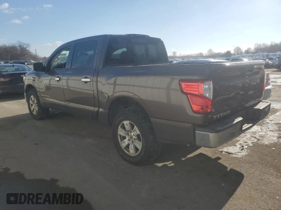 2017 Nissan Titan S with VIN 1N6AA1EJ8HN522119, listed as a Copart auction lot 42804705 with 139,582 mi miles and Salvage Title. Bid and sale history available at carsss.com. Image 2.