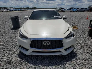 2018 Infiniti Q60 Sport with VIN JN1EV7EK9JM342022, listed as a Copart auction lot 60686985 with 77,498 mi miles and Salvage title. Bid and sale history available at DreamBid. Image 5.