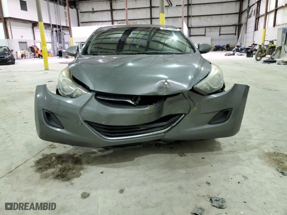 2012 Hyundai Elantra GLS PZEV with VIN 5NPDH4AE9CH135271, listed as a Copart auction lot 83614384 with 166,623 mi miles and Salvage Title. Bid and sale history available at carsss.com. Image 5.