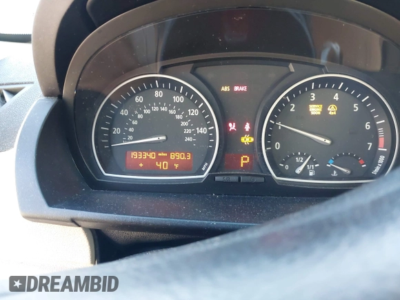 2006 BMW X3 3.0i with VIN WBXPA93436WD28572, listed as a IAAI auction lot 41960342 with 193,340 mi miles and . Bid and sale history available at DreamBid. Image 7.