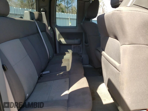 2006 Ford F-150 STX with VIN 1FTRX12W06NB23979, listed as a Copart auction lot 48548625 with 214,777 mi miles and Salvage Title. Bid and sale history available at carsss.com. Image 10.