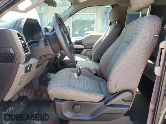 2019 Ford F-150 XL with VIN 1FTEX1CB7KFC26525, listed as a Copart auction lot 55220135 with 59,337 mi miles and Non repairable. Bid and sale history available at DreamBid. Image 7.