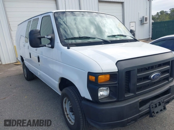 2011 Ford Econoline Cargo Commercial with VIN 1FTSS3EL1BDA24066, listed as a IAAI auction lot 42165525 with 156,651 mi miles. Bid and sale history available at carsss.com. Image 1.