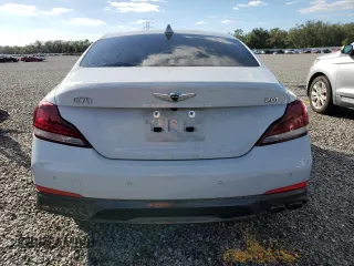 2020 Genesis G70 2.0T with VIN KMTG44LA6LU045408, listed as a Copart auction lot 80941524 with 79,302 mi miles and Non Repairable. Bid and sale history available at DreamBid. Image 6.