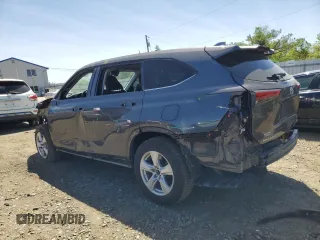 2020 Toyota Highlander LE with VIN 5TDBZRBH0LS010616, listed as a Copart auction lot 54937455 with 77,606 mi miles and Salvage title. Bid and sale history available at DreamBid. Image 2.