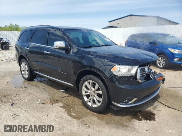 2017 Dodge Durango Citadel with VIN 1C4RDJEG5HC904931, listed as a Copart auction lot 54357555 with 157,158 mi miles and Salvage title. Bid and sale history available at DreamBid. Image 4.
