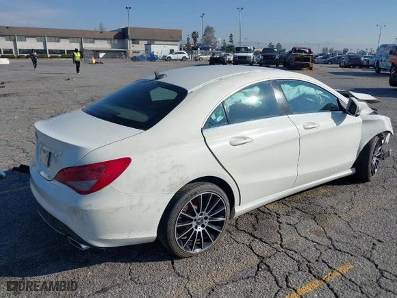 2016 Mercedes-Benz CLA with VIN WDDSJ4EB6GN333412, listed as a IAAI auction lot 34869801 with 121,179 mi miles. Bid and sale history available at carsss.com. Image 4.