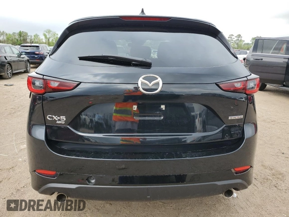 2024 Mazda CX-5 2.5 S Select Package with VIN JM3KFBBL0R0438645, listed as a Copart auction lot 51275805 with 25,483 mi miles and Salvage Title. Bid and sale history available at carsss.com. Image 6.