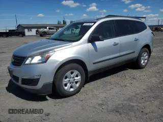 2015 Chevrolet Traverse LS z VIN 1GNKVFED0FJ337397, wystawiony jako Copart lot #55822825 z przebiegiem 161 838 mil mil oraz Czysty tytuł • Clean title. Historia ofert i sprzedaży dostępna na DreamBid. Obrazek 1.