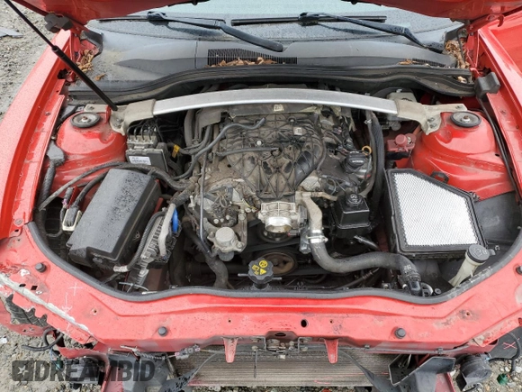 2013 Chevrolet Camaro LT with VIN 2G1FB3D32D9110529, listed as a Copart auction lot 50945235 with 166,837 mi miles and Salvage title. Bid and sale history available at DreamBid. Image 12.