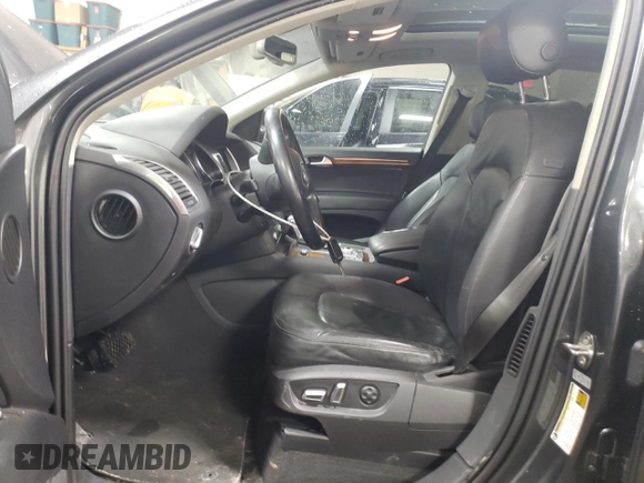 2015 Audi Q7 Premium with VIN WA1CGAFE0FD025722, listed as a Copart auction lot 48874585 with 105,663 mi miles and Salvage title. Bid and sale history available at DreamBid. Image 7.
