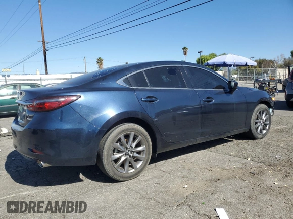 2021 Mazda 6 Sport with VIN JM1GL1UM8M1605800, listed as a Copart auction lot 46121765 with 59,057 mi miles and Clean Title. Bid and sale history available at carsss.com. Image 3.
