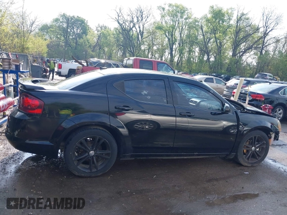 2014 Dodge Avenger SE with VIN 1C3CDZAB6EN120955, listed as a IAAI auction lot 42030602 with Not provided miles and . Bid and sale history available at DreamBid. Image 13.