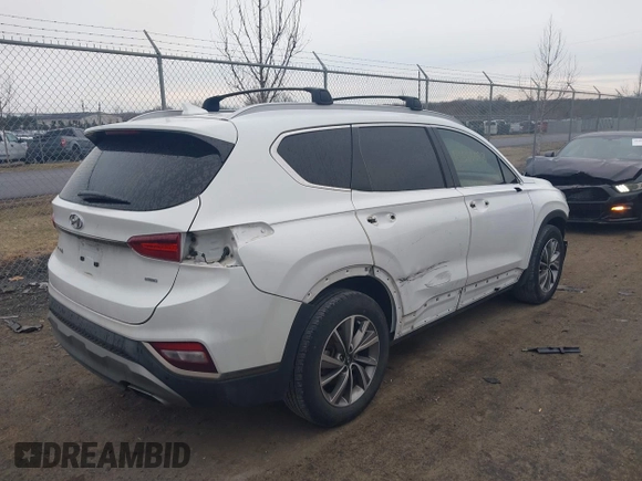2020 Hyundai Santa Fe Limited with VIN 5NMS5CAD8LH286830, listed as a IAAI auction lot 41586628 with 80,381 mi miles and . Bid and sale history available at DreamBid. Image 4.