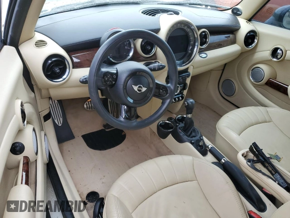 2012 MINI Hardtop S with VIN WMWSV3C58CT386573, listed as a Copart auction lot 61145045 with 35,714 mi miles and Non repairable. Bid and sale history available at DreamBid. Image 8.