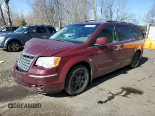 2008 Chrysler Town & Country Touring with VIN 2A8HR54P18R691207, listed as a Copart auction lot 47077625 with 143,306 mi miles and Salvage Title. Bid and sale history available at carsss.com. Image 1.