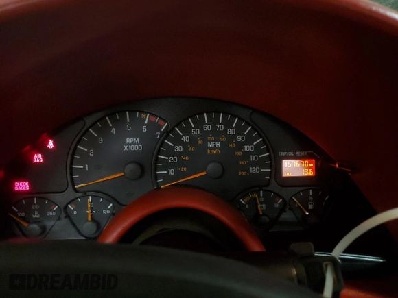 2000 Pontiac Firebird Firebird с VIN 2G2FS22K4Y2153249, выставлен на аукционе Copart как лот 41930965 с пробегом 157 670 миль миль и Списание • Salvage title. История ставок и продаж доступна на DreamBid. Изображение 9.
