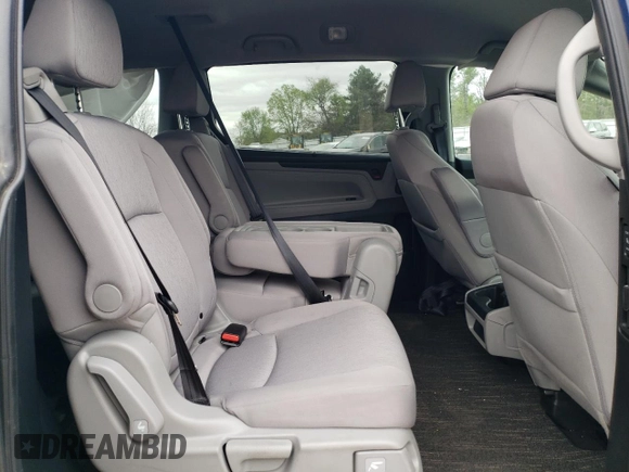 2023 Honda Odyssey EX with VIN 5FNRL6H53PB060058, listed as a Copart auction lot 53415865 with 24,778 mi miles and Salvage title. Bid and sale history available at DreamBid. Image 11.