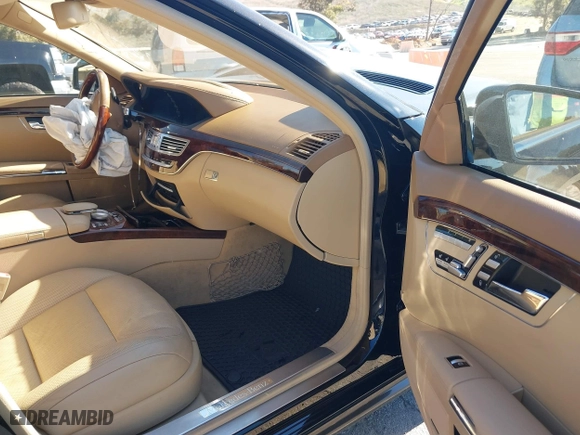 2010 Mercedes-Benz S-Class S 550 with VIN WDDNG7BB9AA348096, listed as a IAAI auction lot 41865468 with 128,845 mi miles. Bid and sale history available at carsss.com. Image 5.