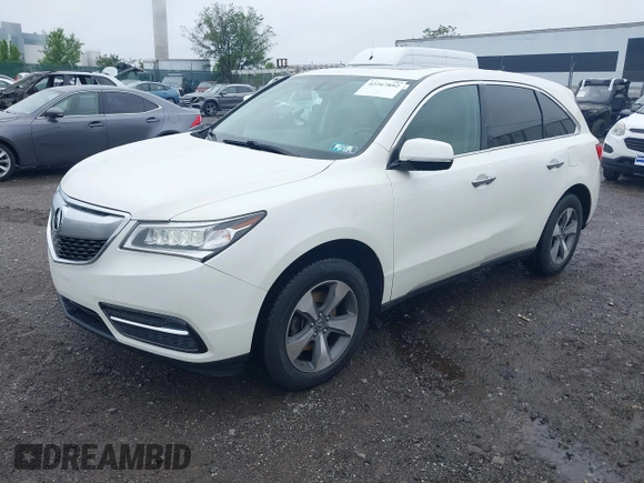 2016 Acura MDX z VIN 5FRYD4H23GB035209, wystawiony jako IAAI lot #42267892 z przebiegiem 109 295 mil mil oraz . Historia ofert i sprzedaży dostępna na DreamBid. Obrazek 2.