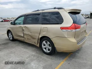 2012 Toyota Sienna LE AAS with VIN 5TDKK3DC5CS227808, listed as a Copart auction lot 57984515 with 103,656 mi miles and Salvage title. Bid and sale history available at DreamBid. Image 2.