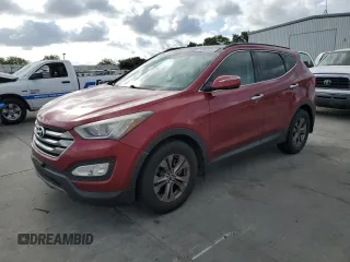 2014 Hyundai Santa Fe Sport with VIN 5XYZU3LB7EG177642, listed as a Copart auction lot 54568035 with 182,804 mi miles and Clean Title. Bid and sale history available at carsss.com. Image 1.
