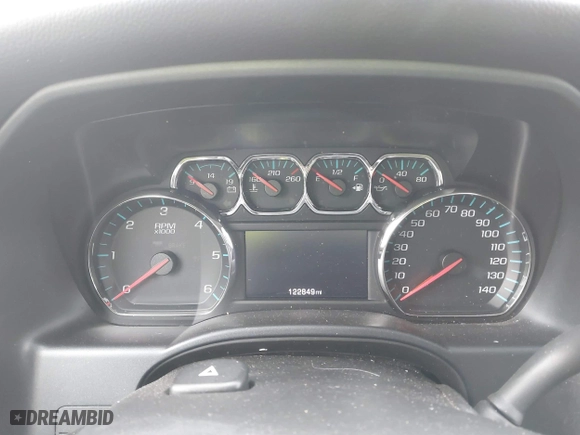 2016 Chevrolet Silverado 1500 LT with VIN 3GCUKREC5GG234224, listed as a IAAI auction lot 41833844 with 122,849 mi miles. Bid and sale history available at carsss.com. Image 7.