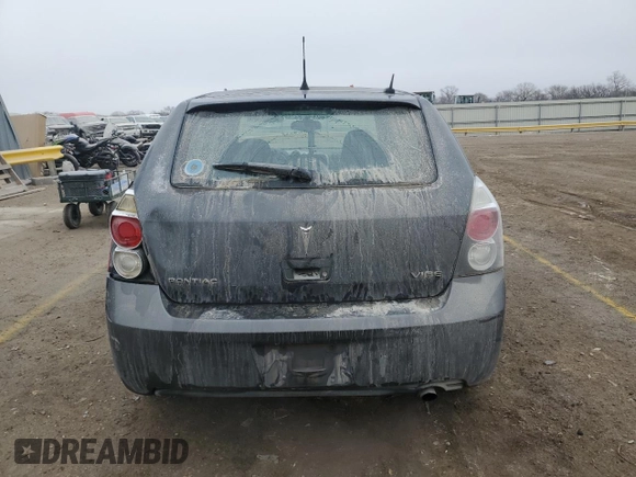 2010 Pontiac Vibe w/1SB with VIN 5Y2SP6E04AZ415366, listed as a Copart auction lot 86602534 with 161,998 mi miles and Salvage Title. Bid and sale history available at carsss.com. Image 6.