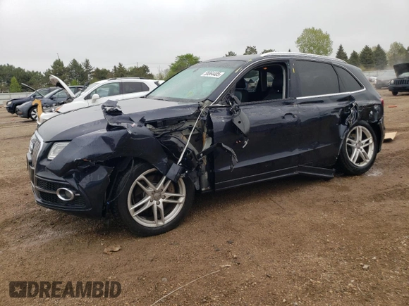 2014 Audi Q5 Premium Plus z VIN WA1DGAFP8EA054567, wystawiony jako Copart lot #55564405 z przebiegiem 129 636 mil mil oraz Szkoda całkowita • Salvage title. Historia ofert i sprzedaży dostępna na DreamBid. Obrazek 1.