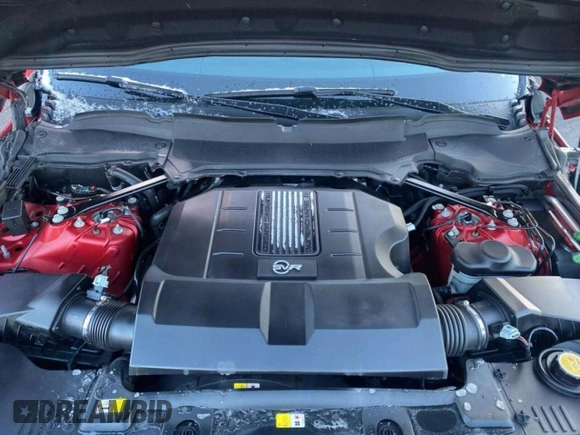 2019 Land Rover Range Rover Sport SVR with VIN SALWZ2SE0KA850XXX, listed as a Copart auction lot 48609505 with 67,838 mi miles and Clean Title. Bid and sale history available at DreamBid. Image 7.