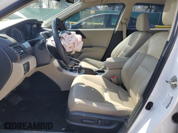 2017 Honda Accord Touring with VIN 1HGCR3F98HA021731, listed as a Copart auction lot 53645455 with 130,907 mi miles and Salvage title. Bid and sale history available at DreamBid. Image 7.