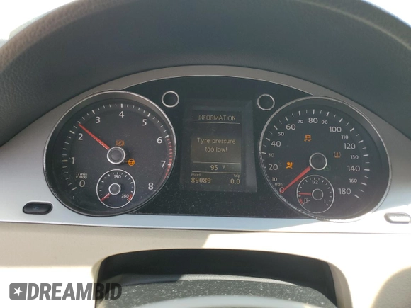 2010 Volkswagen CC Sport with VIN WVWML7AN0AE504872, listed as a Copart auction lot 71602244 with 89,089 mi miles and Salvage Title. Bid and sale history available at carsss.com. Image 9.