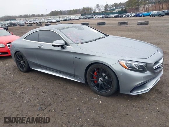 2015 Mercedes-Benz S 63 AMG with VIN WDDXJ7JB0FA003591, listed as a IAAI auction lot 41669232 with 76,490 mi miles and . Bid and sale history available at carsss.com. Image 1.